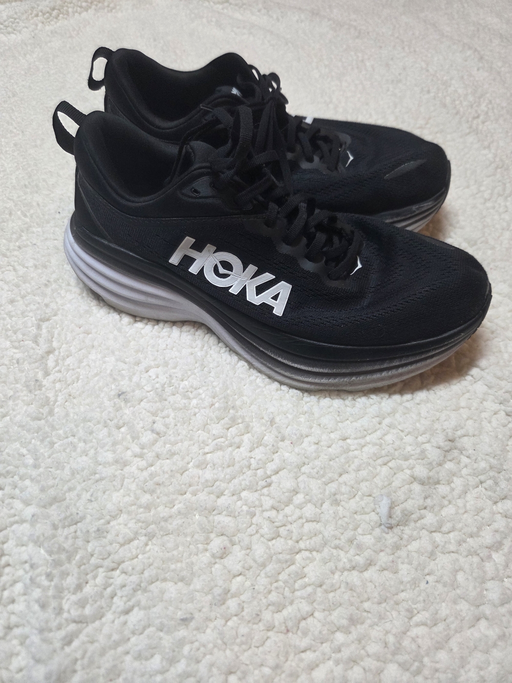 HOKA Men's Black Running Shoes